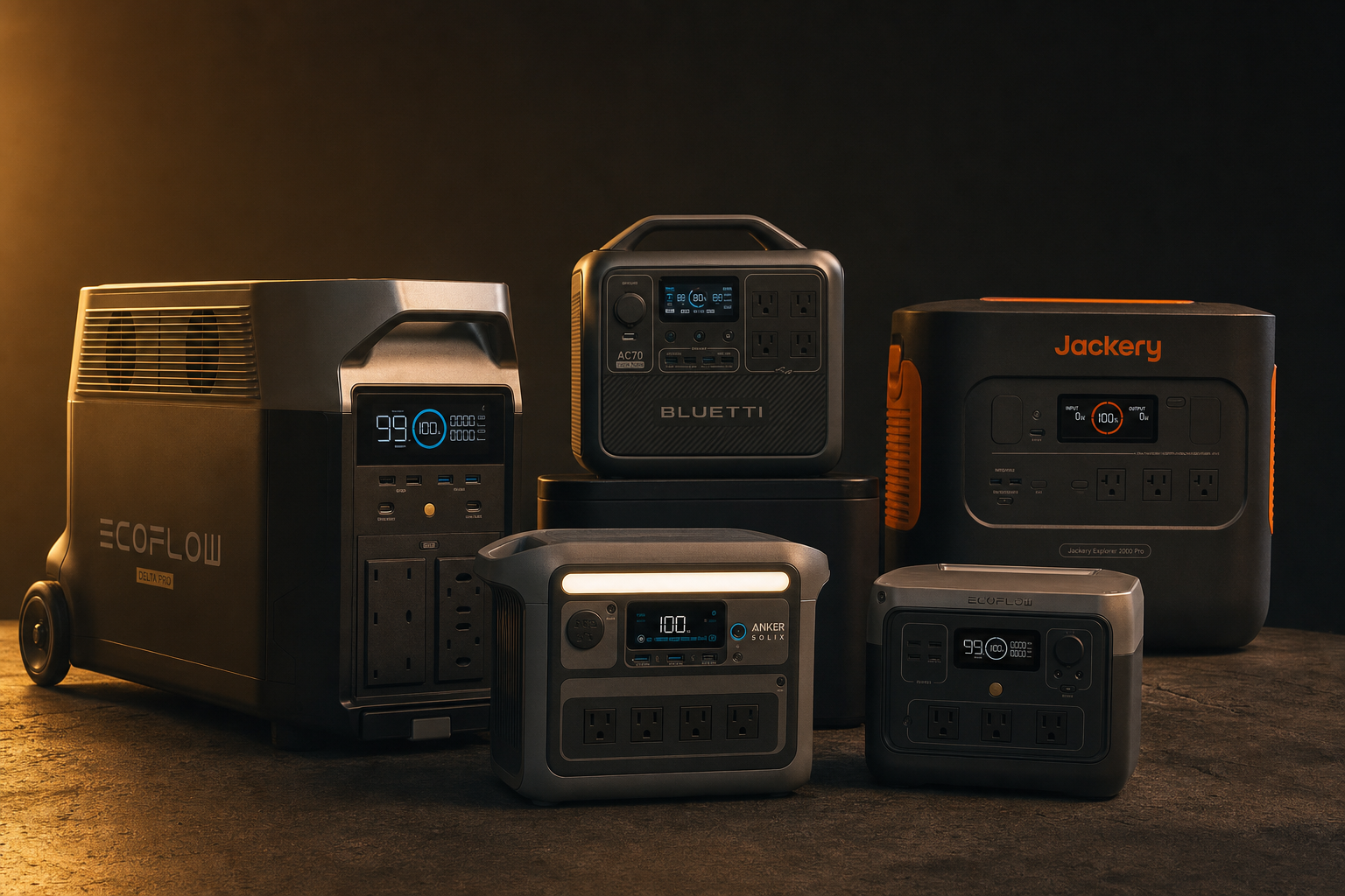Budget portable power stations lineup